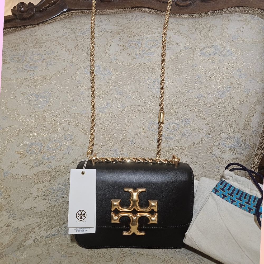 Tory Burch Eleonor Mini Crossbody Leather Bag - Picture 4 of 10